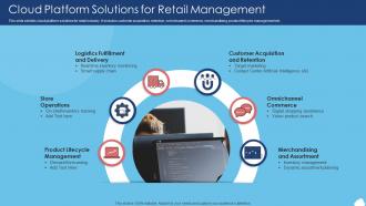 Cloud Platform Solutions For Retail Management