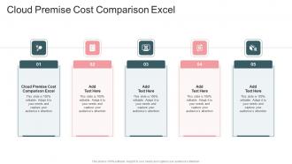 Cloud Premise Cost Comparison Excel In Powerpoint And Google Slides Cpb