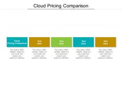 Cloud pricing comparison ppt powerpoint presentation layouts background images cpb