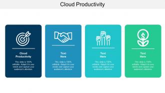 Cloud productivity ppt powerpoint presentation slides gallery cpb