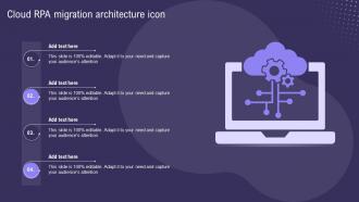 Cloud RPA Migration Architecture Icon