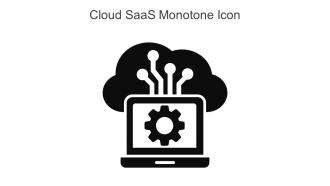 Cloud Saas Monotone Icon In Powerpoint Pptx Png And Editable Eps Format