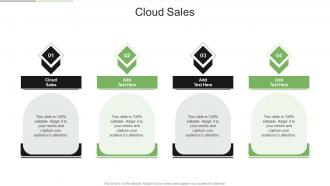 Cloud Sales In Powerpoint And Google Slides Cpb