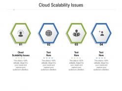 Cloud scalability issues ppt powerpoint presentation slides show cpb