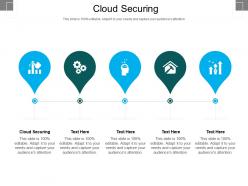 Cloud securing ppt powerpoint presentation file gallery cpb