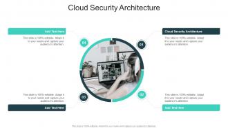Cloud Security Architecture In Powerpoint And Google Slides Cpb