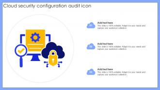 Cloud Security Configuration Audit Icon