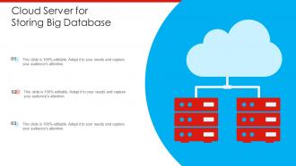 Cloud Server For Storing Big Database