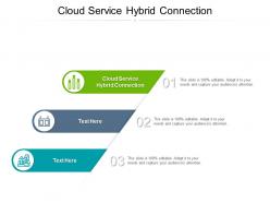 Cloud service hybrid connection ppt powerpoint presentation infographic template slide cpb