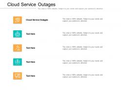 Cloud service outages ppt powerpoint presentation infographic template layout ideas cpb