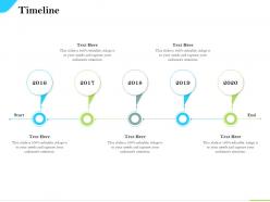 Cloud service providers timeline 2016 to 2020 years ppt powerpoint guidelines