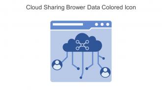 Cloud Sharing Brower Data Colored Icon In Powerpoint Pptx Png And Editable Eps Format