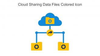 Cloud Sharing Data Files Colored Icon In Powerpoint Pptx Png And Editable Eps Format