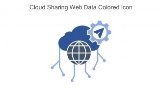 Cloud Sharing Web Data Colored Icon In Powerpoint Pptx Png And Editable Eps Format