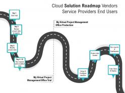 Cloud solution roadmap vendors service providers end users
