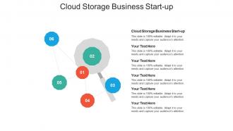 Cloud storage business start up ppt powerpoint presentation outline backgrounds cpb
