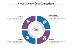 Cloud storage cost comparison ppt powerpoint presentation pictures graphic tips cpb