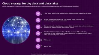 Cloud Storage For Big Data And Data Lakes Virtual Cloud IT Ppt Slides Ideas