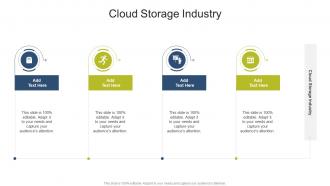 Cloud Storage Industry In Powerpoint And Google Slides Cpb