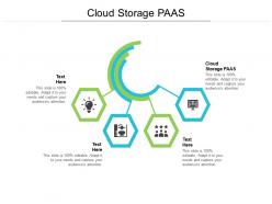 Cloud storage paas ppt powerpoint presentation icon objects cpb