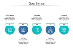 Cloud storage ppt powerpoint presentation outline slide cpb