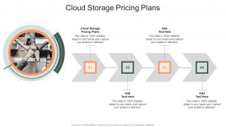 Cloud Storage Pricing Plans In Powerpoint And Google Slides Cpb