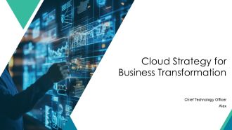 Cloud Strategy For Business Transformation PPT Summary AT