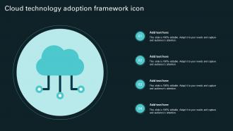 Cloud Technology Adoption Framework Icon