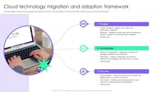 Cloud Technology Migration And Adoption Framework