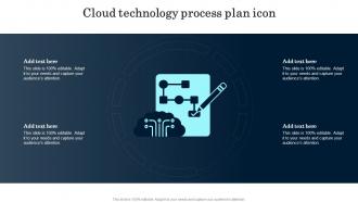 Cloud Technology Process Plan Icon