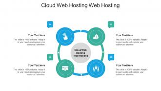 Cloud web hosting web hosting ppt powerpoint presentation model cpb