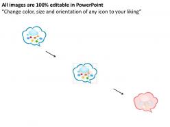 Cloud with network for cloud computing services ppt slides