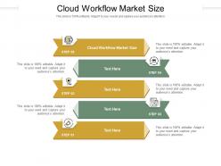 Cloud workflow market size ppt powerpoint presentation inspiration maker cpb