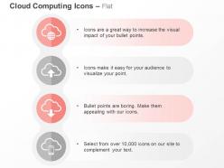 Clouds data upload download mobile technology ppt icons graphics