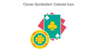 Clover Symbolism Colored Icon In Powerpoint Pptx Png And Editable Eps Format