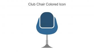 Club Chair Colored Icon In Powerpoint Pptx Png And Editable Eps Format
