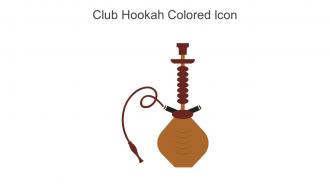 Club Hookah Colored Icon In Powerpoint Pptx Png And Editable Eps Format