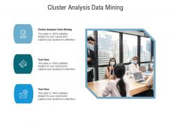Cluster analysis data mining ppt powerpoint presentation example 2015 cpb
