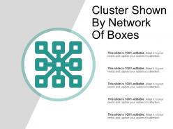 Cluster Shown By Network Of Boxes