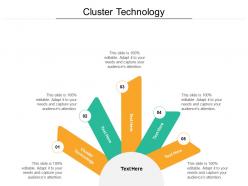Cluster technology ppt powerpoint presentation ideas good cpb