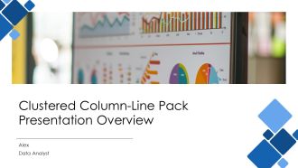 Clustered Column Line Pack Presentation Overview PPT Guidelines AT