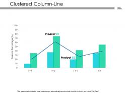 Clustered column line ppt powerpoint presentation file example
