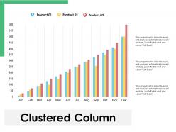Clustered column ppt powerpoint presentation professional example introduction