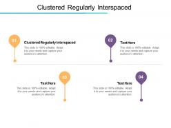 Clustered regularly interspaced ppt powerpoint presentation styles inspiration cpb