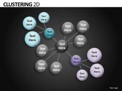 Clustering 2d powerpoint presentation slides db