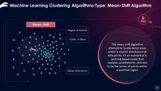 Clustering Algorithms In Machine Learning Training Ppt Colorful Pre-designed