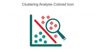 Clustering Analysis Colored Icon In Powerpoint Pptx Png And Editable Eps Format
