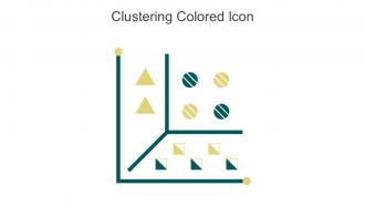 Clustering Colored Icon In Powerpoint Pptx Png And Editable Eps Format