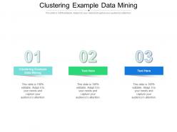 Clustering example data mining ppt powerpoint presentation file show cpb