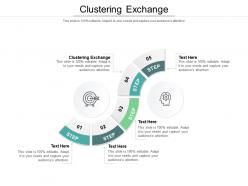 Clustering exchange ppt powerpoint presentation gallery ideas cpb